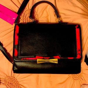 Black purse by Betsey Johnson